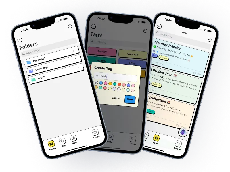 ZenoNote Interface